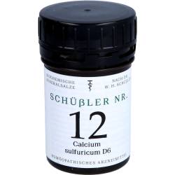 Schüssler Nr.12 Calcium sulfuricum D 6 Tabletten 200 St