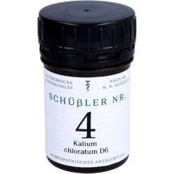 Schüssler Nr.4 Kalium chloratum D 6 Tabletten 200 St