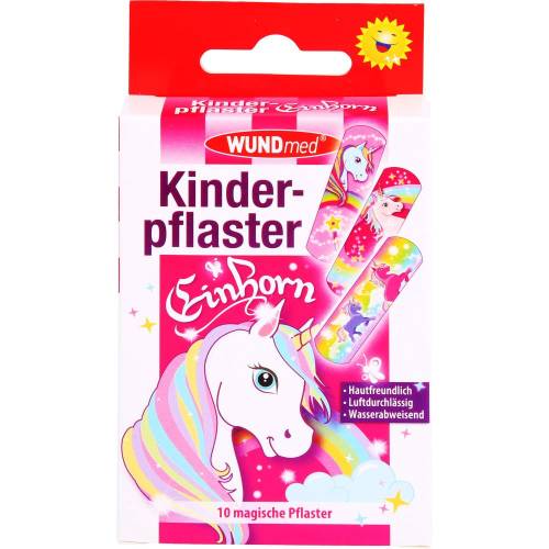 Kinderpflaster Einhorn 10 St