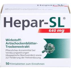 Hepar-Sl 640 mg Filmtabletten 50 St