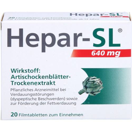 Hepar-Sl 640 mg Filmtabletten 20 St