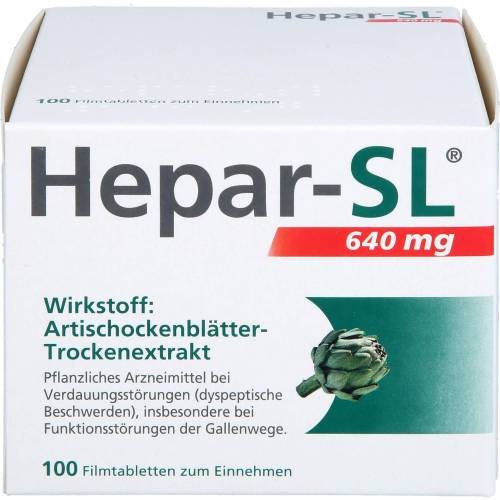 Hepar-Sl 640 mg Filmtabletten 100 St
