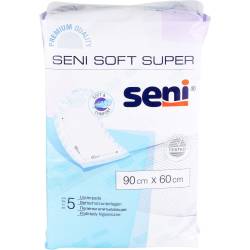 Seni Soft Super Bettschutzunterlage 90x60 cm 5 St