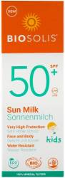 Lapte, Lotiune de soare cu protectie solara pentru copii SPF 50+, 100ml - Biosolis