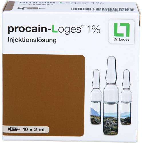 Procain-Loges 1% Injektionslösung Ampullen 20 ml