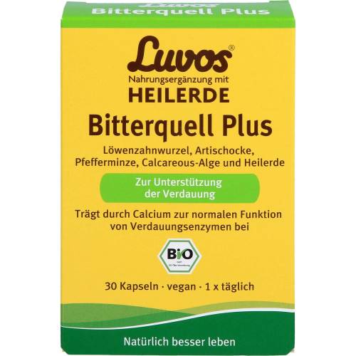 Luvos Heilerde Bio Bitterquell Plus Kapseln 30 St