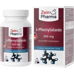 L-Phenylalanin 500 mg veg.Hpmc Kaps.Zein Pharma 90 St