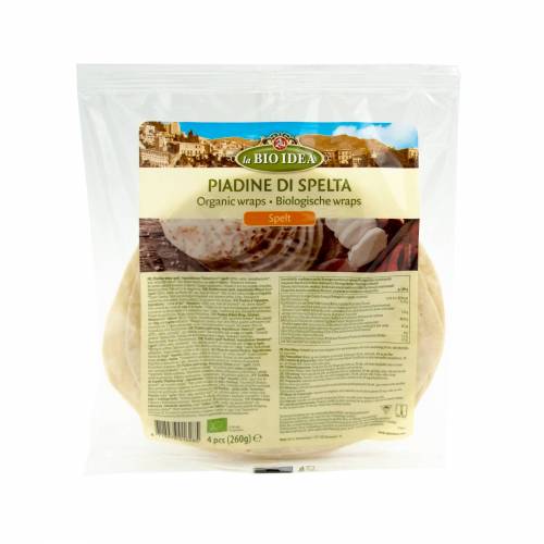 Piadine spelta Eco-Bio 4buc - La Bio Idea