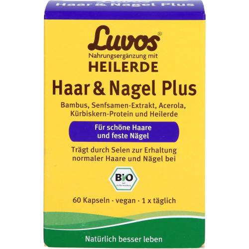 Luvos Heilerde Bio Haar & Nagel Plus Kapseln 60 St