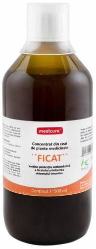 Concentrat din plante medicinale pentru ficat, 500 ml, Pronat