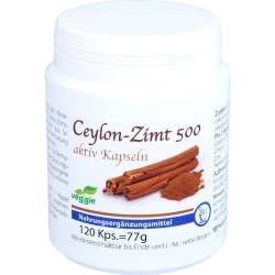 Ceylon-Zimt 500 aktiv Kapseln 120 St