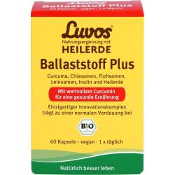 Luvos Heilerde Bio Ballaststoff Plus Kapseln 60 St