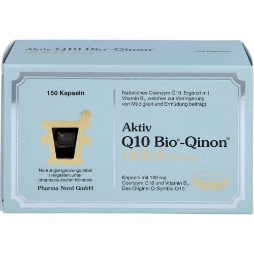 Q10 Bio Qinon Gold 100 mg Pharma Nord Kapseln 150 St