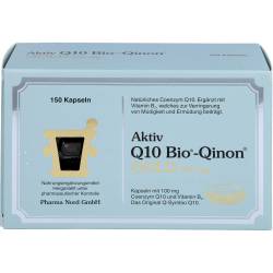 Q10 Bio Qinon Gold 100 mg Pharma Nord Kapseln 150 St