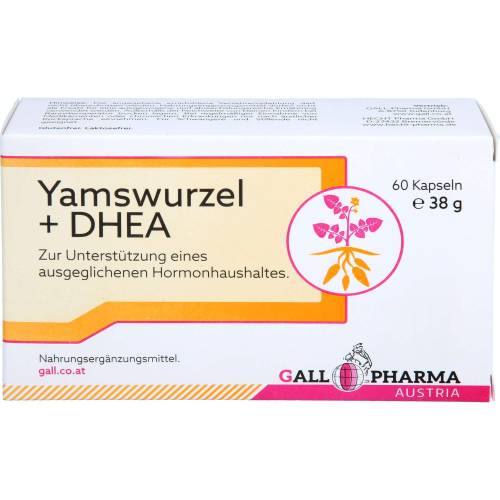 Yamswurzel+Dhea 25 mg Kapseln 60 St