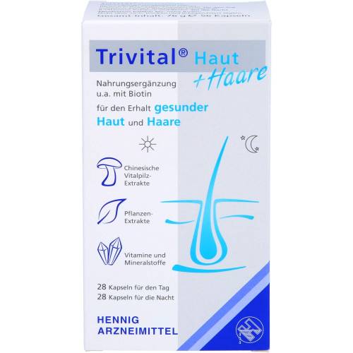 Trivital Haut+Haare Kapseln 56 St