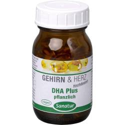 Dha Plus pflanzlich Kapseln 80 St