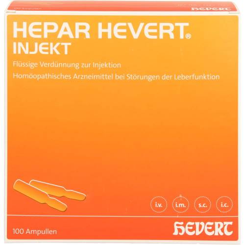 Hepar Hevert injekt Ampullen 200 ml