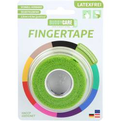 Fingertape latexfrei Buddycare Med grasgrün 1 St