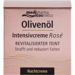 Olivenöl Intensivcreme Rose Nachtcreme 50 ml