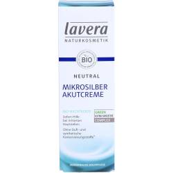 Lavera Neutral Akutcreme mit Mikrosilber 75 ml