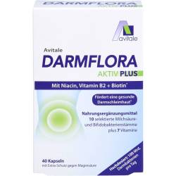Darmflora Aktiv Plus 100 Mrd.Bakterien+7 Vitamine 40 St