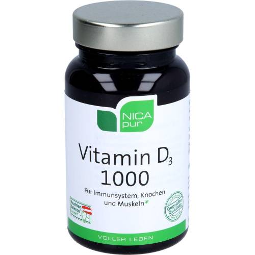 Nicapur Vitamin D 1000 Kapseln 120 St
