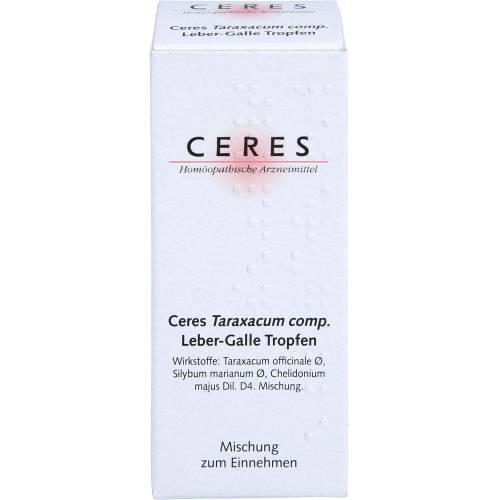 Ceres Taraxacum comp.Leber-Galle Tropfen 20 ml