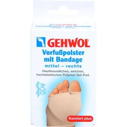 Gehwol Vorfußpolster mit Bandage rechts mittel 1 St