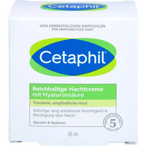 Cetaphil reichhaltige Nachtcreme mit Hyaluronsäure 48 g