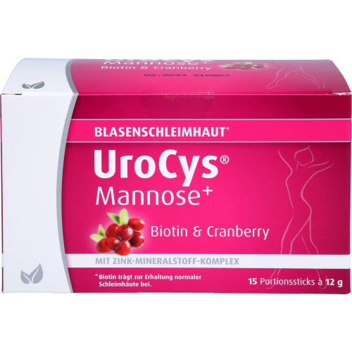 Urocys Mannose+ Sticks 15 St