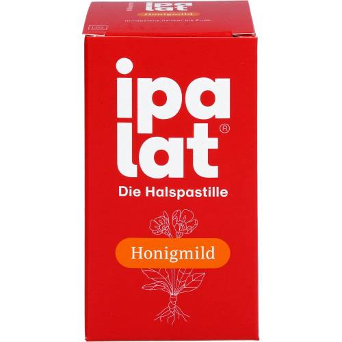 Ipalat Halspastillen honigmild o.Menthol zuckerfr. 40 St
