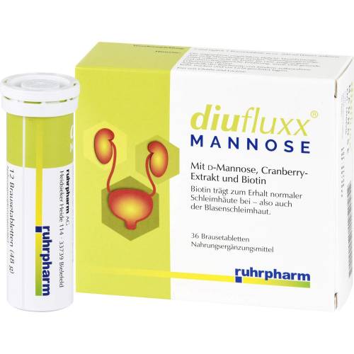Diufluxx Mannose Brausetabletten 36 St