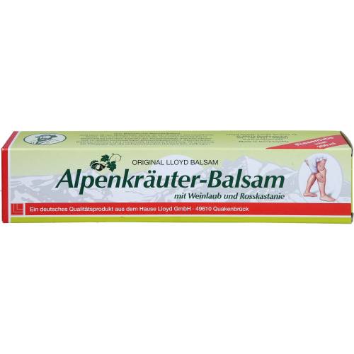 Alpenkräuter Balsam m.Weinlaub+Rosskastanie Lloyd 200 ml