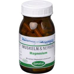 Magnesium 100% natürlich Kapseln 100 St