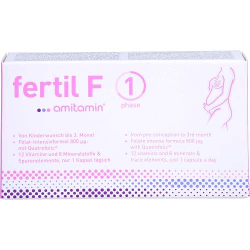 Amitamin fertil F phase 1 Kapseln 30 St