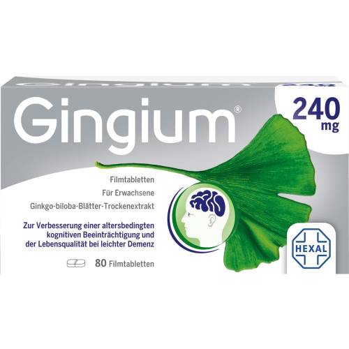 Gingium 240 mg Filmtabletten 80 St