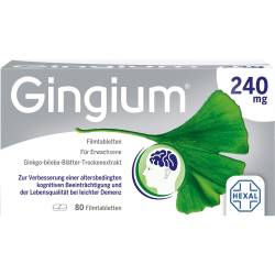 Gingium 240 mg Filmtabletten 80 St