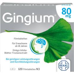 Gingium 80 mg Filmtabletten 120 St
