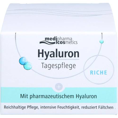 Hyaluron Tagespflege riche Creme im Tiegel 50 ml