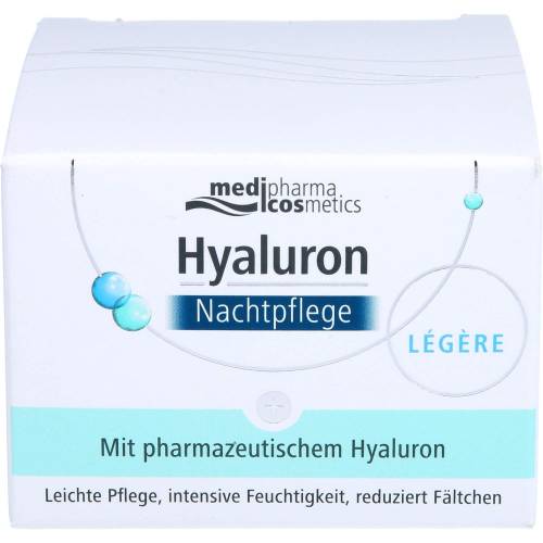 Hyaluron Nachtpflege legere Creme im Tiegel 50 ml