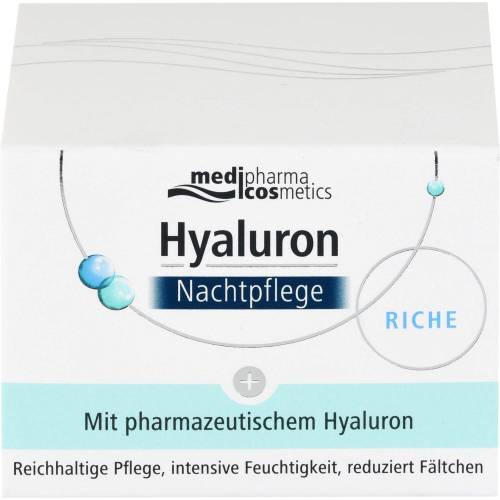 Hyaluron Nachtpflege riche Creme im Tiegel 50 ml