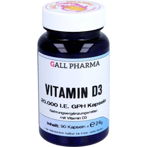 Vitamin D3 20.000 I.E. Gph Kapseln 90 St
