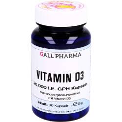 Vitamin D3 20.000 I.E. Gph Kapseln 30 St