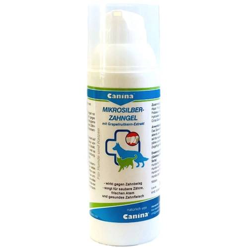 Mikrosilber-Zahngel f.Hunde/Katzen 50 ml