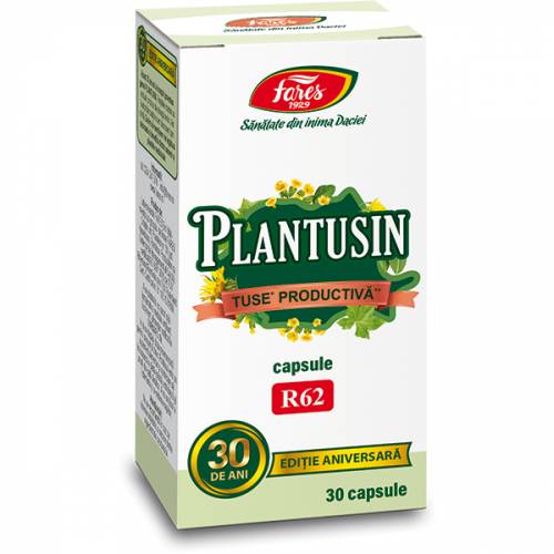 Plantusin pentru tuse seaca, R61, 30 comprimate de supt, Fares