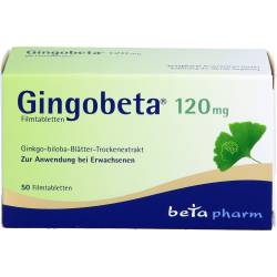 Gingobeta 120 mg Filmtabletten 50 St
