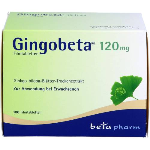 Gingobeta 120 mg Filmtabletten 100 St
