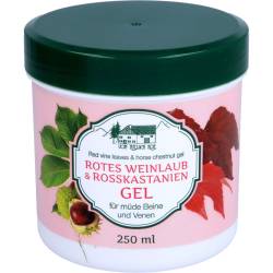 Rotes Weinlaub & Rosskastanien Gel Pullach Hof 250 ml