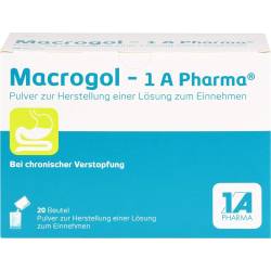 Macrogol-1A Pharma Plv.z.Her.e.Lsg.z.Einnehmen 20 St